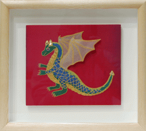 Goldwork-dragon
