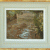 oil painting of stream at Tichill in water-gilded frame